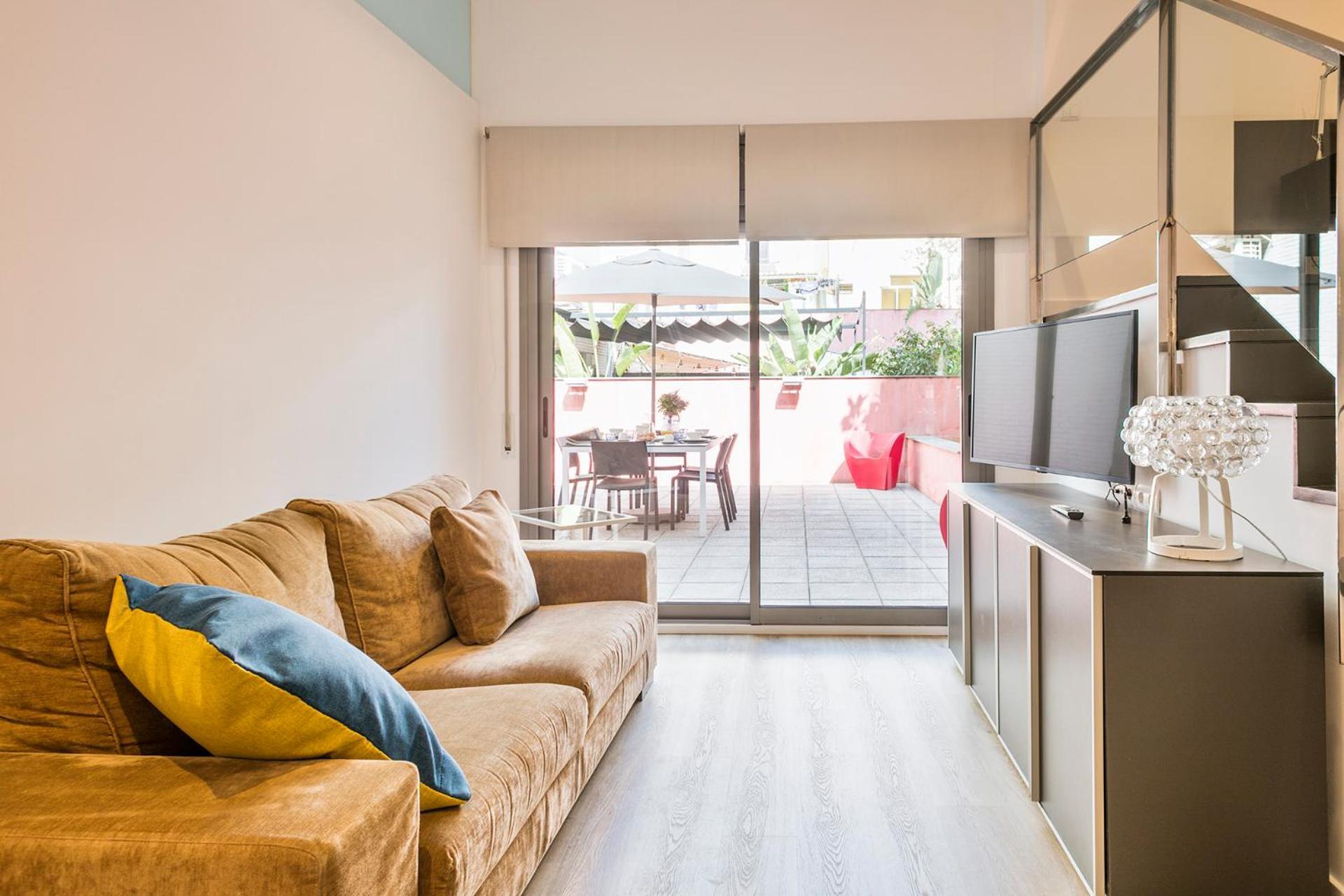 Lugaris Rambla Apartments บาร์เซโลนา ภายนอก รูปภาพ